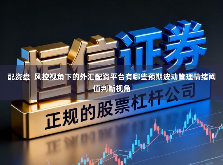 配资盘  风控视角下的外汇配资平台有哪些预期波动管理情绪阈值判断视角